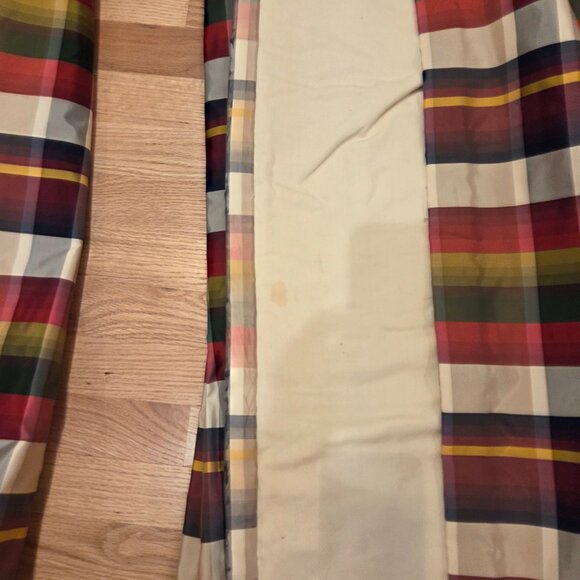 4 Pinch Pleated Custom 100% Pure Silk WIndow Treatments - Picture 7 of 12